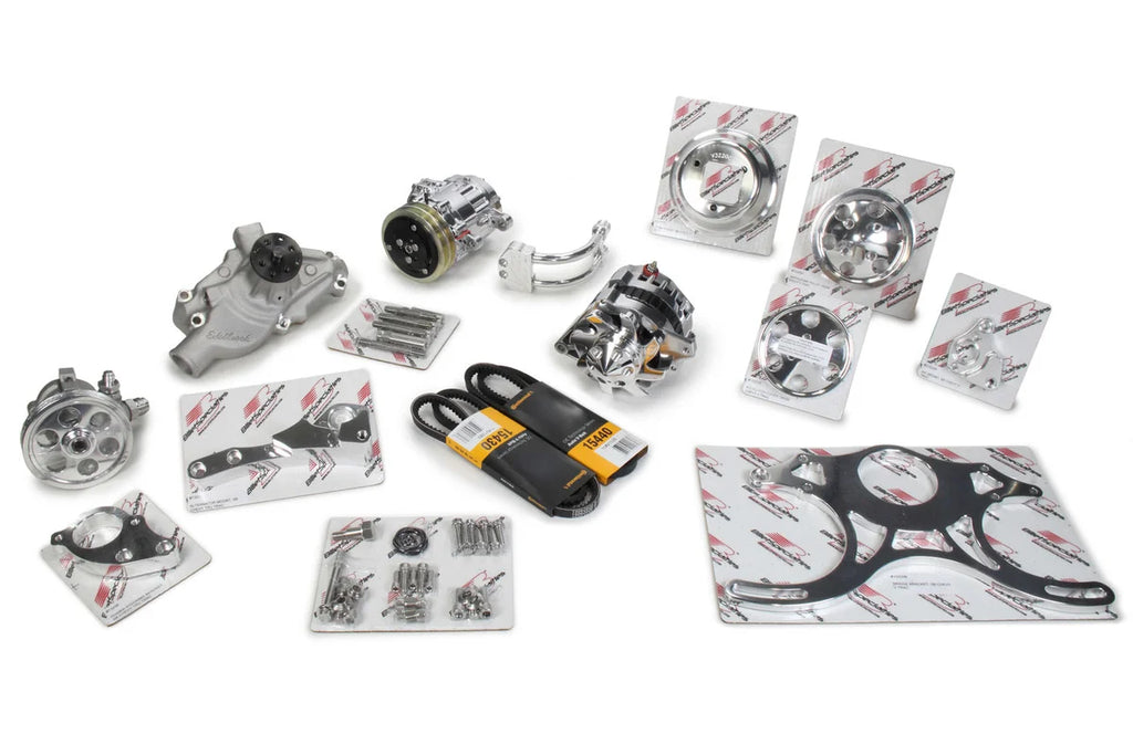 Billet Specialties V-Trac Pulley Sys. fits SBC
