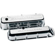 Load image into Gallery viewer, Billet Specialties Valve Covers Chevy Logo Short fits BBC