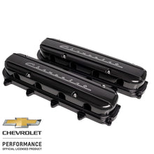 Load image into Gallery viewer, Billet Specialties Valve Covers Gen V LT Chevrolet Script Black