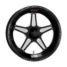 Load image into Gallery viewer, Billet Specialties Wheel/15 X 3.5 1-PC. SPN DL STRNG ULTRA/Black Ano CSFB3535ST17