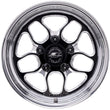 Load image into Gallery viewer, Billet Specialties Win Lite Wheel Black 15x4 2.25 Backspace BRS22540F6522