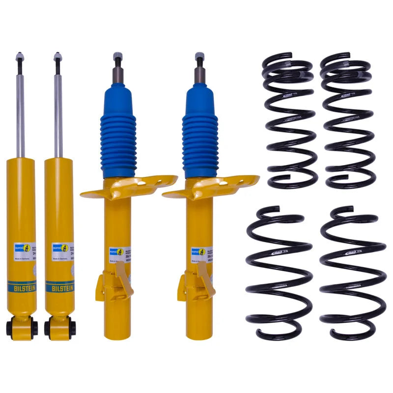 Bilstein 12-18 Volvo S60 B12 (Pro-Kit) Suspension Kit - Front / Rear - Side View