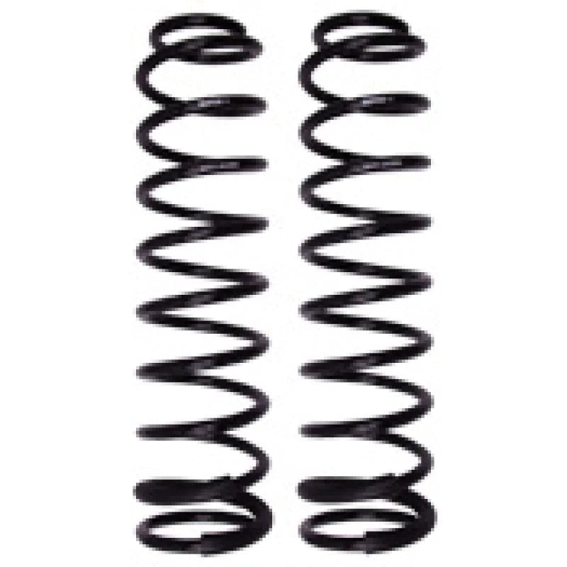Bilstein 2018+ Jeep Wrangler JL (w/o Winch) B12 (Special) Front Coil Spring Set - 1.5in Lift - Back View