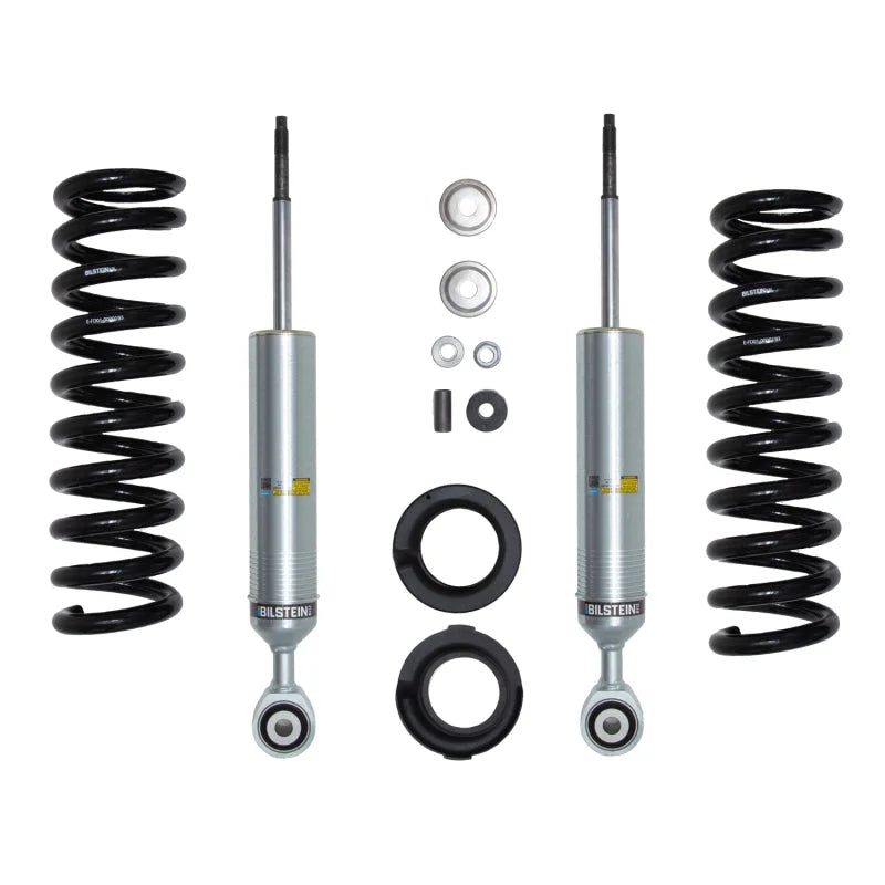 Bilstein 2022+ Toyota Tundra / 23-24 Sequoia B8 6112 Front Suspension Kit - 0-3.1in Front Lift - Side View