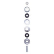 Load image into Gallery viewer, Bilstein 5100 Series 2010 Toyota Tundra SR5 Rear 46mm Monotube Shock Absorber - Side View