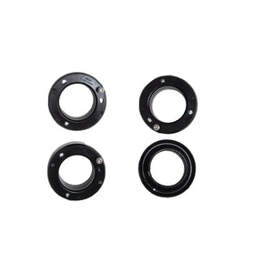 Bilstein B12 12-24 Dodge Ram 2500 4WD Front Coil Spring Set - 2in Lift - Side View