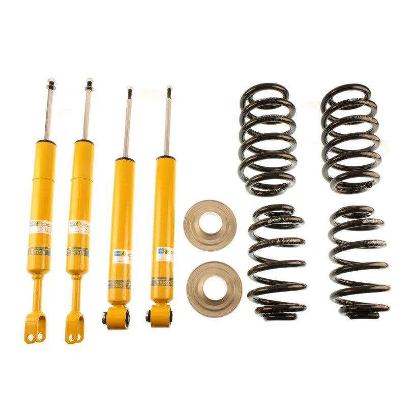 Bilstein B12 2003 Audi A4 Quattro Base Front and Rear Complete Suspension Kit - Main Product View