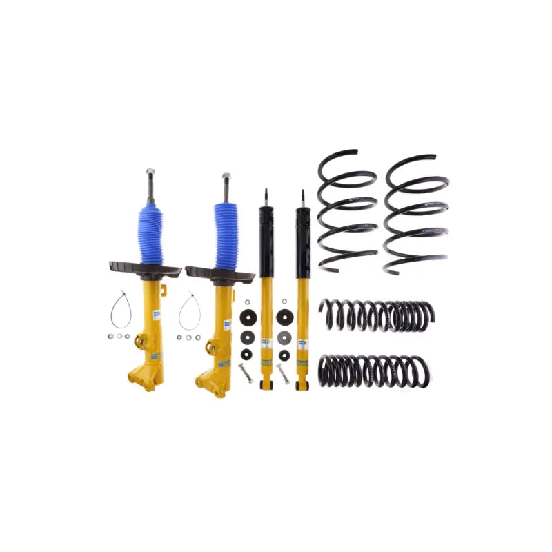 Bilstein B12 2005 Mercedes-Benz C230 Kompressor Sedan Front and Rear Suspension Kit - Side View