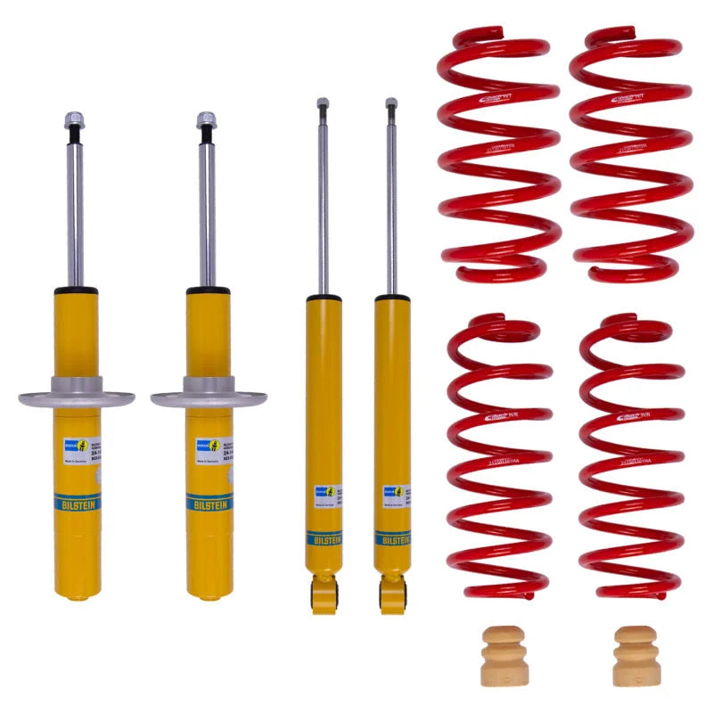 Bilstein B12 2009 Audi A4 Base Front and Rear Suspension Kit - Back View