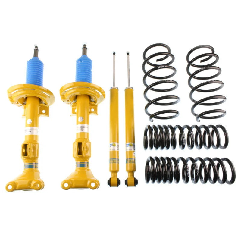 Bilstein B12 2012 Mercedes-Benz C250 Luxury Sedan Front and Rear Suspension Kit - Side View