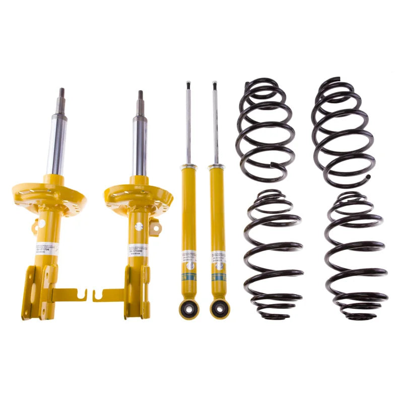 Bilstein B12 (Pro-Kit) 10-15 Chevrolet Cruze Front and Rear Suspension Kit - Side View