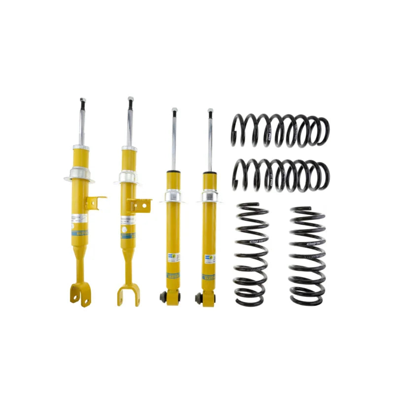 Bilstein B12 (Pro-Kit) 11-12 BMW 528i Base L4/L6 2.0/3.0L Front & Rear Suspension Kit - Side View