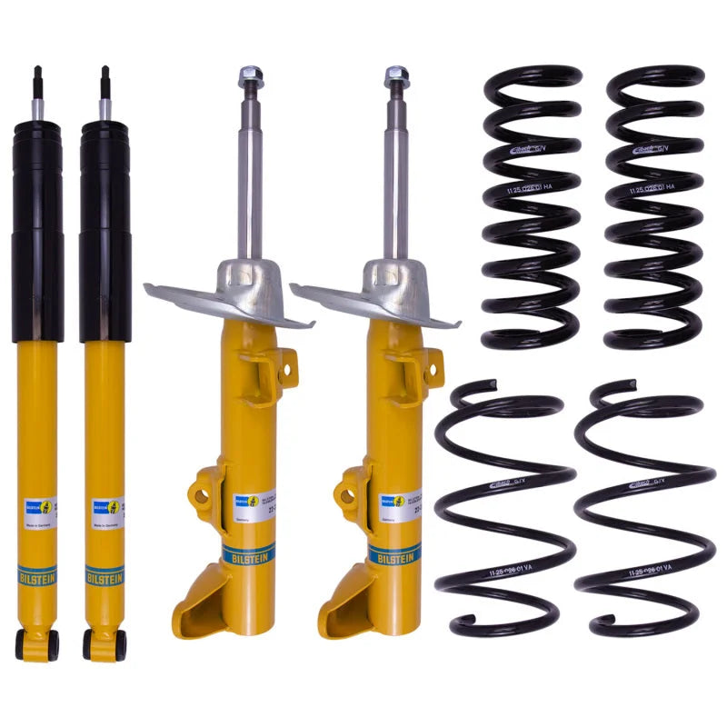 Bilstein B12 (Pro-Kit) 12-15 Mercedes-Benz SLK250 Base L4 1.8L Front and Rear Suspension Kit - Installation View