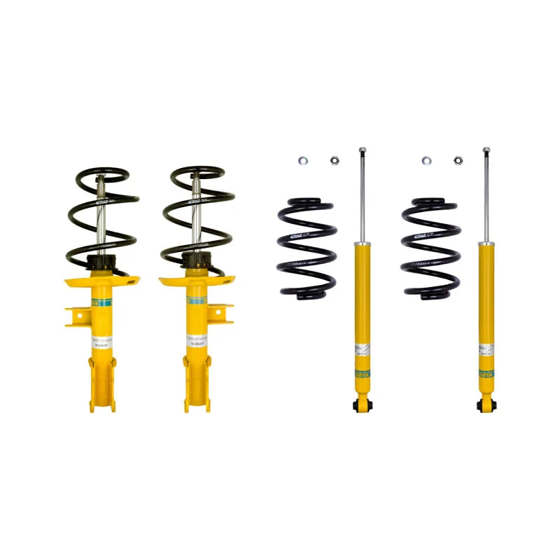 Bilstein B12 Pro-Kit 15-18 Mercedes-Benz GLA250 Front and Rear Monotube Suspension Kit - Side View
