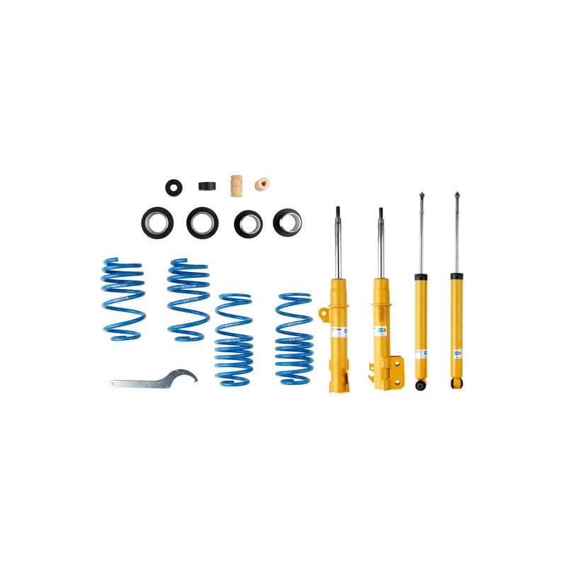 Bilstein B14 (PSS) Front & Rear Monotube Performance Suspension Kit fits 2007-2017 Toyota Yaris - Back View