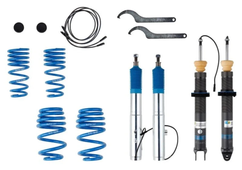 Bilstein B16 12-19 Porsche 911 with Front  Axle Lift Front and Rear Performance Suspension System - Installation View