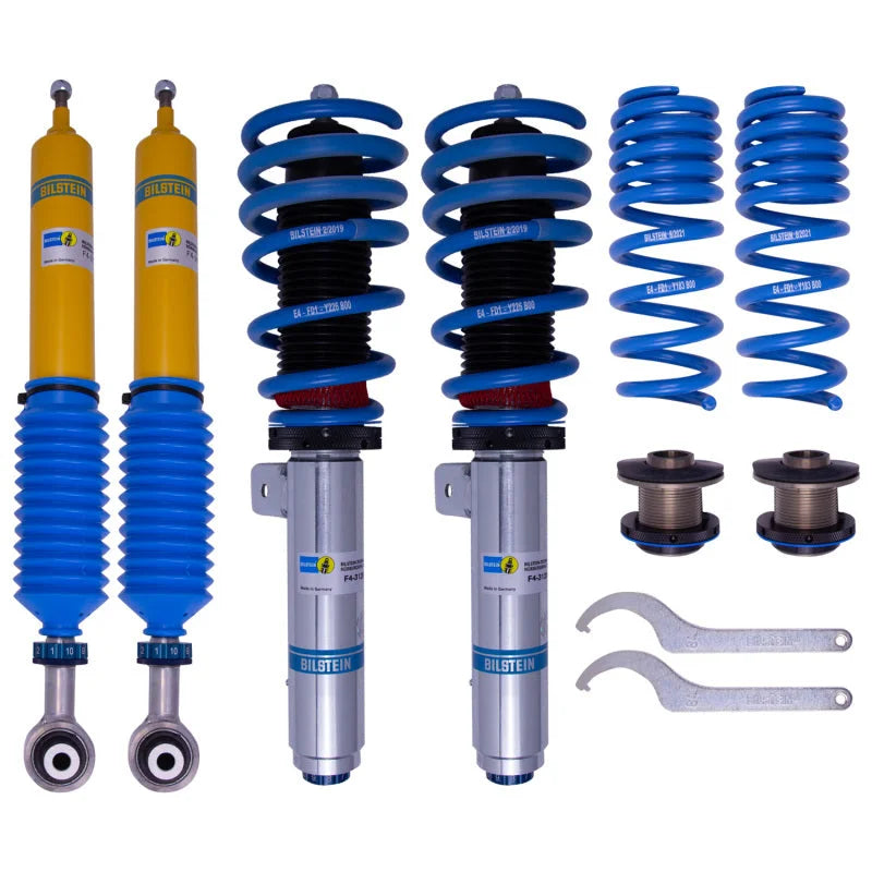 Bilstein B16 (PSS10) 13-15 BMW 228xDrive / 328xi / 435xi Front & Rear Perf Susp System - Side View