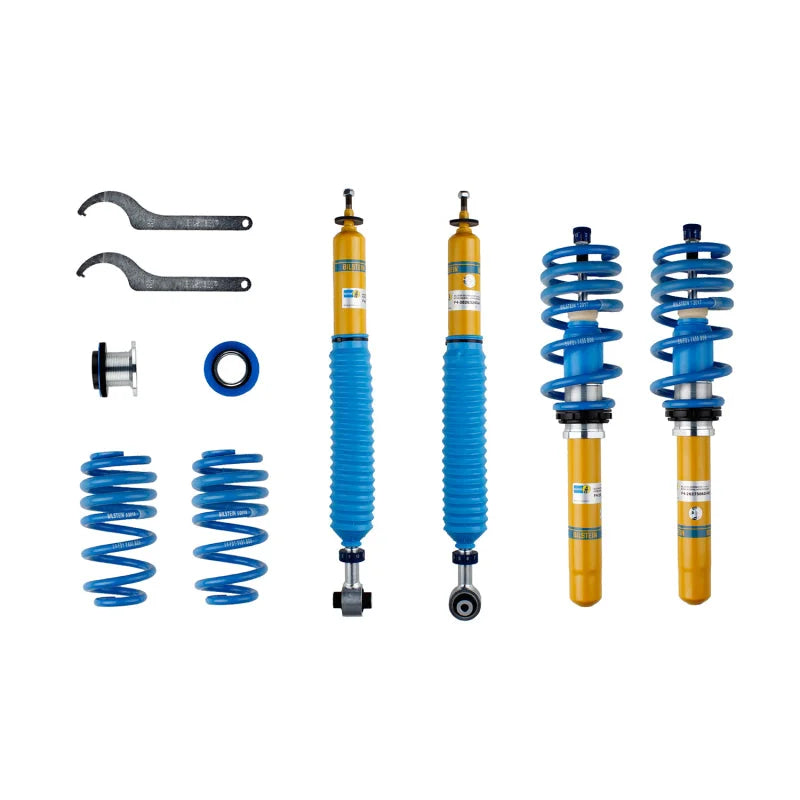 Bilstein B16 (PSS10) 17-19 Audi A4 Front and Rear Suspension Kit - Main Product View