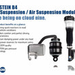 Load image into Gallery viewer, Bilstein B4 2007 Mercedes-Benz S550 4Matic Front Right Air Spring with Twintube Shock Absorber - Main Product View