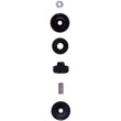Load image into Gallery viewer, Bilstein B6 4600 Series 2017-2020 Ford F-250 / F-350 Super Duty (2WD) Front Monotube Shock Absorber - Back View