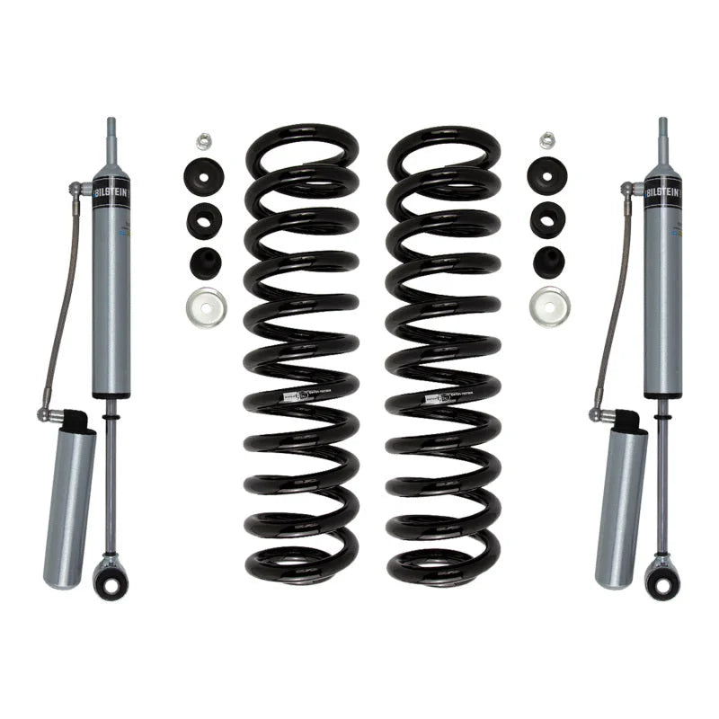 Bilstein B8 5162 Series 17-18 Ford F-250/F-350 Front Monotube Suspension Leveling Kit (for 2in Lift) - Side View