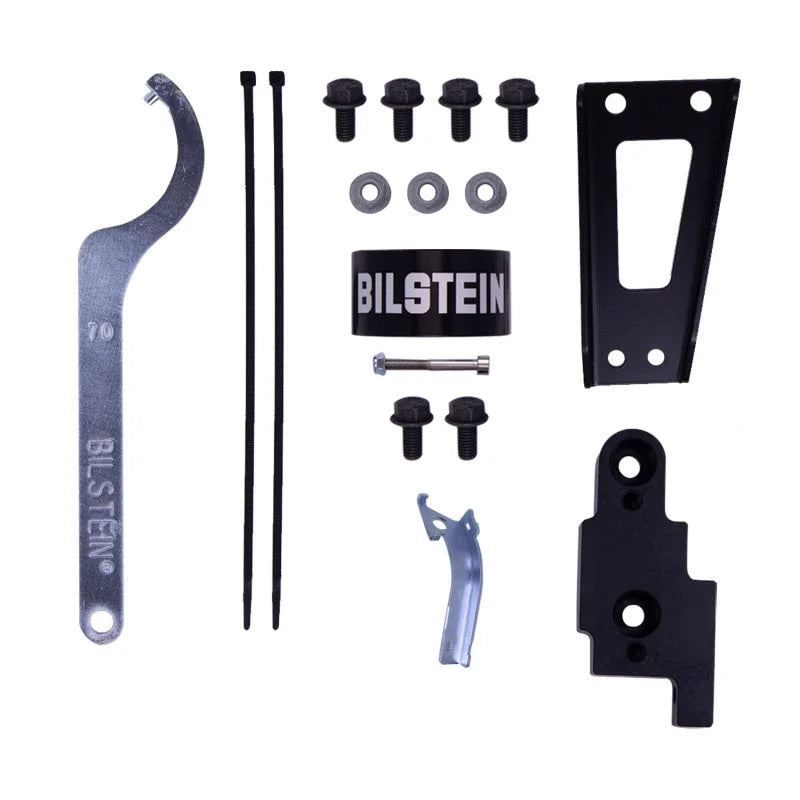 Bilstein B8 8112 Series 05-22 Toyota Tacoma Front Left Shock Absorber and Coil Spring Assembly - Side View