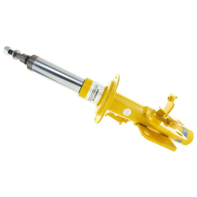 Bilstein B8 Series SP 36mm Monotube Strut Assembly - Lower-Clevis, Upper-Stem, Yellow - Side View