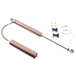 Load image into Gallery viewer, Bilstein Motorsport 8in. TRVL.RSRVR.SHK.PLTD 275/78 46mm Monotube Shock Absorber - Side View