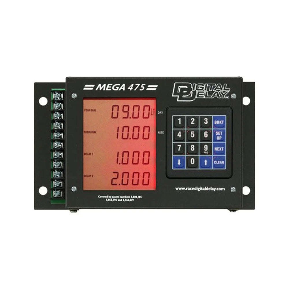 Biondo Racing MEGA 475 Delay Box wo/ Dial Board - Black/Red 1095BR