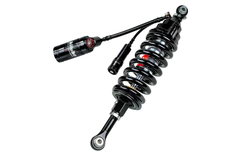 Bitubo CLU3 Monoshock Adjustable: Hydraulic Spring Preload, Reb., Double Comp., Length, Blk Spring