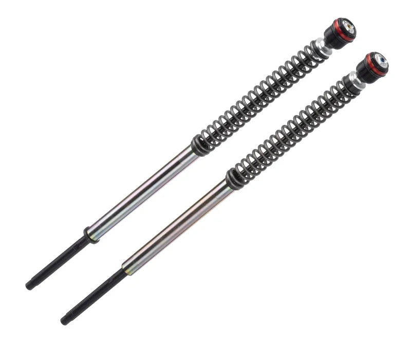 Bitubo JBH0 Pressurized Cartridge Adj.: Spring Preload, Rebound, Comp., w/o Oil, Red Ring