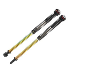 Bitubo JBHV1 Pressurized Cartridge Adj.: Spring Preload, Rebound, Comp., w/o Oil, Red Ring - Side View