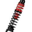 Load image into Gallery viewer, Bitubo YXB0 Monoshock Rear Adjustable: Spring Preload, Red And Black Springs