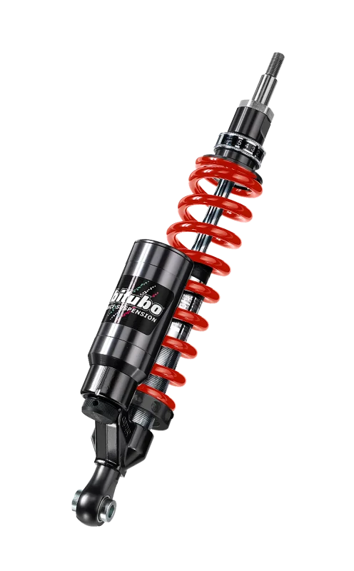 Bitubo WAT1 Monoshock Adjustable: Spring Preload, Rebound, Compression, Length, Red Spring