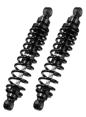 Bitubo WMB0 Twinshocks Adjustable: Spring Preload, Length 301mm, Dark Edition