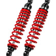 Load image into Gallery viewer, Bitubo WMB0 Twinshocks Adjustable: Spring Preload, Length 386mm, Red Spring