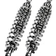 Load image into Gallery viewer, Bitubo WME0 Twinshocks Adjustable: Spring Preload, Rebound, Length 321mm, Chrome Edition