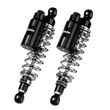 Load image into Gallery viewer, Bitubo WMT1 Twinshocks Adj.: Spring Preload, Reb., Comp., Length 306mm, Piggyback Tank, Chr Edition