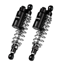 Load image into Gallery viewer, Bitubo WMT1 Twinshocks Adj.: Spring Preload, Reb., Comp., Length 351mm, Piggyback Tank,  Dk Edition