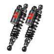 Load image into Gallery viewer, Bitubo WMT7 Twinshocks Adj.: Spring Preload, Reb., Comp., Length 355mm, Piggyback Tank,Dark Edition