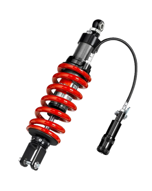 Bitubo XZE3 Monoshocks Adjustable: Hydraulic Spring Preload, Rebound, Length, Red Spring