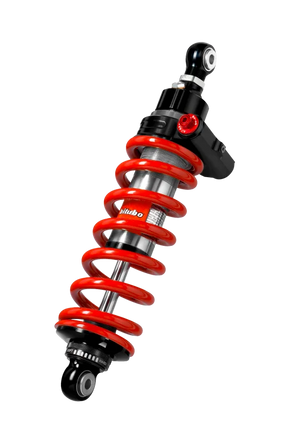 Bitubo XZEV Monoshocks Adjustable: Hydraulic Spring Preload, Rebound, Length, Red Spring