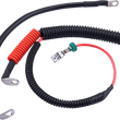 Load image into Gallery viewer, Black Battery Cable Set - '09-'13 FLH/T DragSpecialties E25-0091B-D7 - Side View