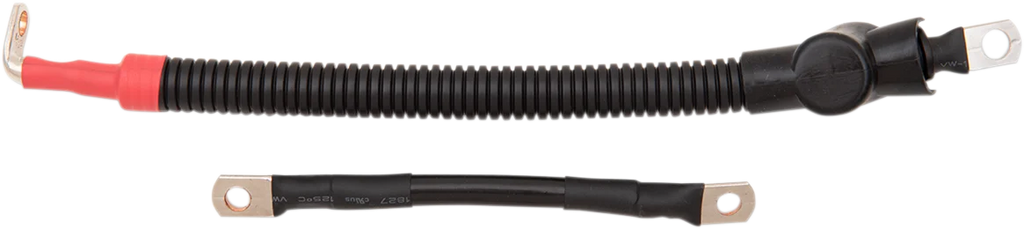 Black Battery Cable Set - '09-'17 ST DragSpecialties E25-0091B-D5 - Main Product View