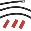 Load image into Gallery viewer, Black Battery Cable Set - '93-'08 FL DragSpecialties E25-0091B-T1 - Main Product View