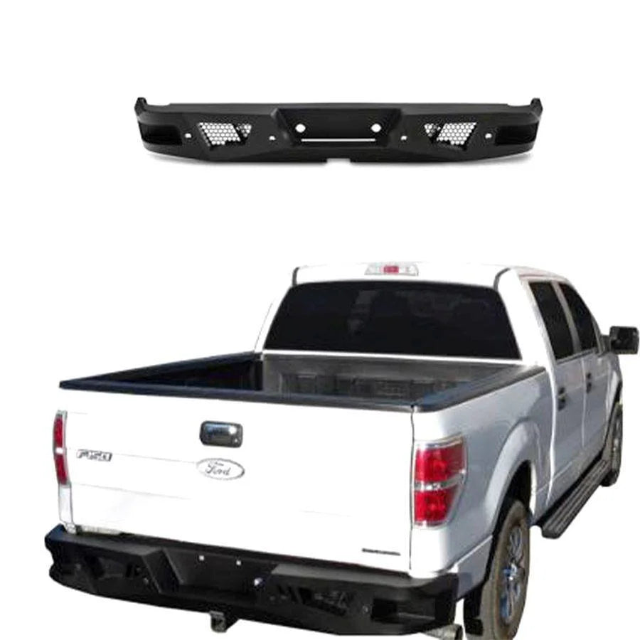 Black Horse Off Road Armour Heavy Duty Rear Bumper ARB-F106 - Main Product View