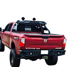 Load image into Gallery viewer, Black Horse Off Road Armour Heavy Duty Rear Bumper Kit ARB-NITI-KIT fits 2016-2019 2021 2022 Nissan Titan / Titan Xd - Mai...