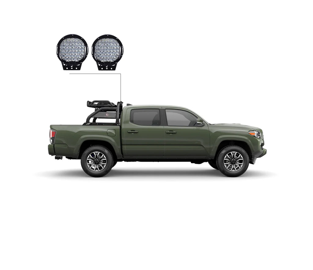 Black Horse Off Road Atlas Roll Bar Kit ATRB6BK-PL69B
