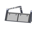 Load image into Gallery viewer, Black Horse Off Road Black Aluminum Heavy Duty Base System 2 sides of bed (4-34" CSTB34B Tool Boxes) CSBURHD65BTX2 fits 19...