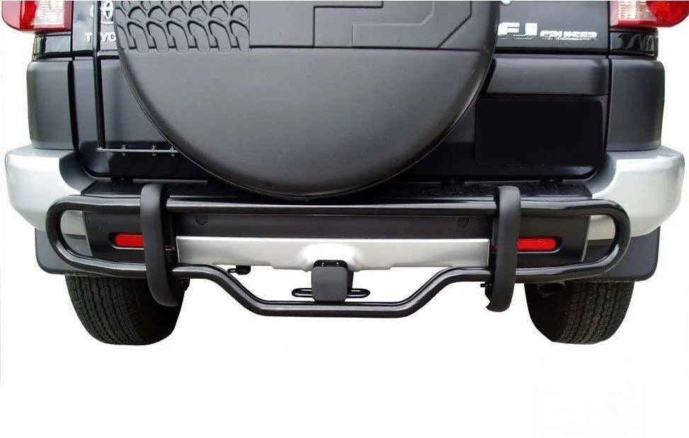 Black Horse Off Road Black Steel Double Tube 8D098601A fits 2007-2014 Toyota FJ Cruiser - Main Product View